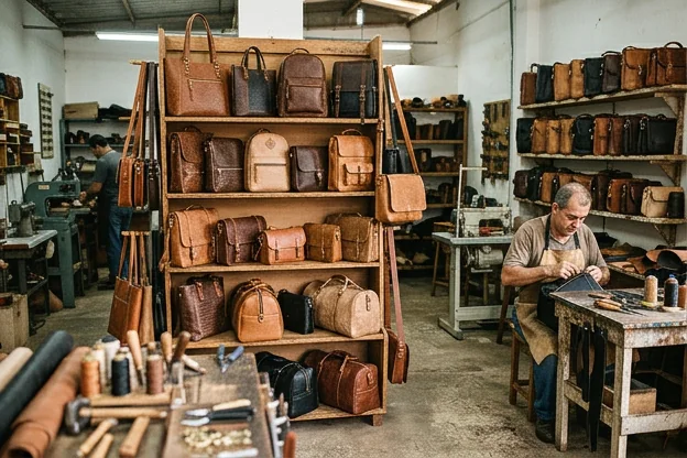 Bolsa de couro de diferentes tipos em Aparecida de Goiânia.